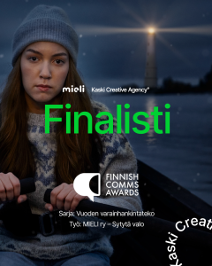 MIELI ja Kaski Finnish Comms Awards -finaaliin