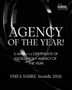 Sabre Awards EMEA: SEKille Agency of the Year -tunnustus